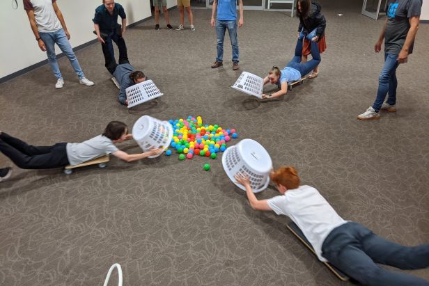 Vibe Youth Playing a Game
